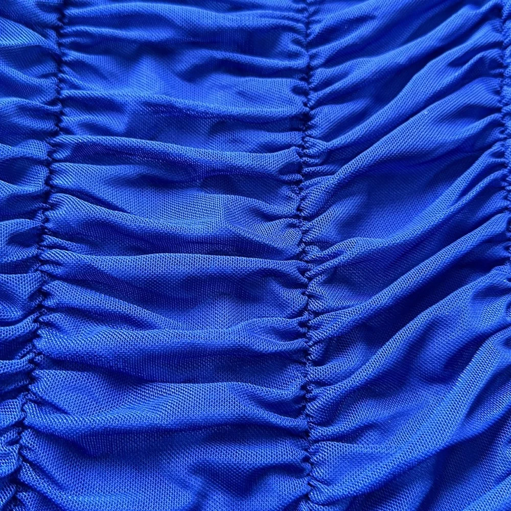 MESH LONG SLEEP DRESS - Picture 3 of 4